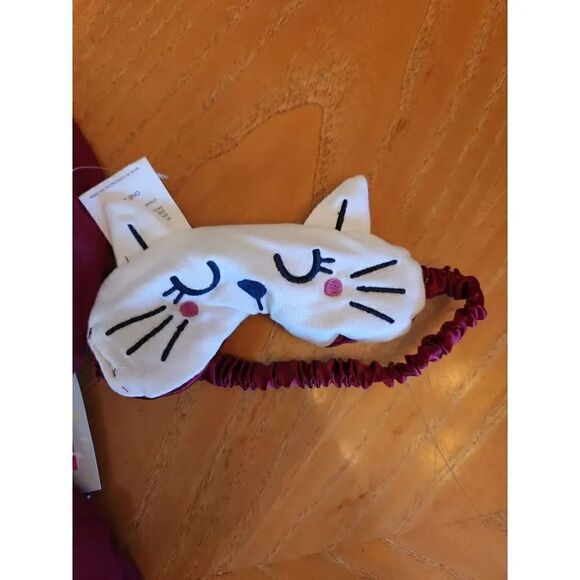 Dreamlife overslept girl pajamas set with eyemask size 4 - Picture 4 of 4